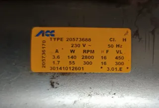 Ricambi lavatrice SanGiorgio Anita A6