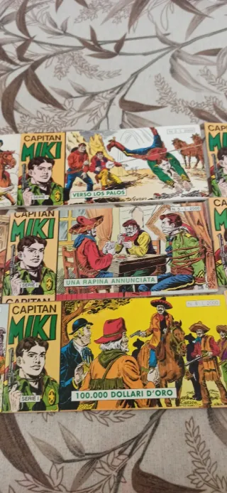 Strisce Capitan Miki 1° Serie 1994/95 Completa