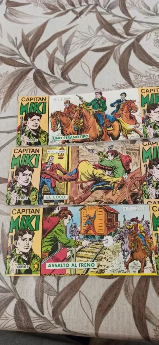 Strisce Capitan Miki 1° Serie 1994/95 Completa