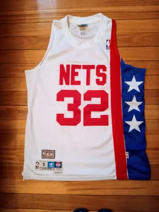 Camiseta Adidas Nets Talla S Vintage