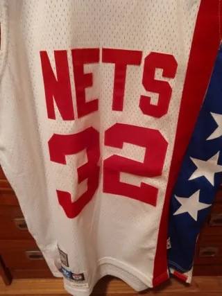 Camiseta Adidas Nets Talla S Vintage