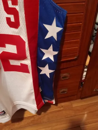 Camiseta Adidas Nets Talla S Vintage