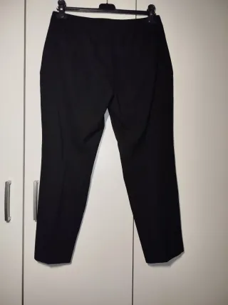 Pantaloni eleganti neri Zara donna taglia M