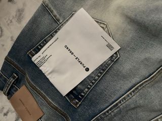 Jeans Slim Purple Brand Blu Taglia 34