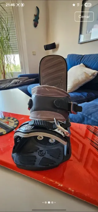 Tabla Snowboard Nitro Icon 49 + Funda + Fijaciones