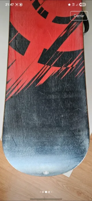 Tabla Snowboard Nitro Icon 49 + Funda + Fijaciones