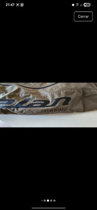 Tabla Snowboard Nitro Icon 49 + Funda + Fijaciones