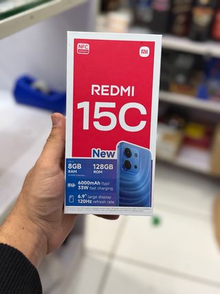 Redmi 15C 4GB RAM 128GB ROM Midnight Black