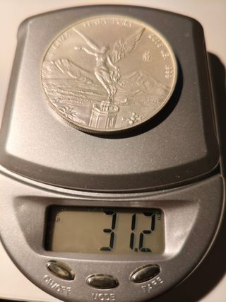 Moneda Plata Pura México 1 Onza 2016