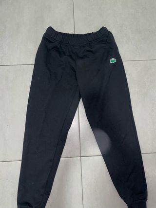Chándal Lacoste Blanco y Negro