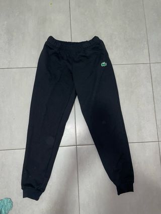 Chándal Lacoste Blanco y Negro