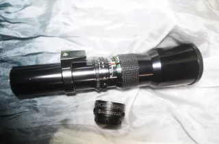 Supertele Maginon 500 f8 M42 + Teleplus x2