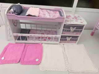 Cuna doble muñecas De Cuevas