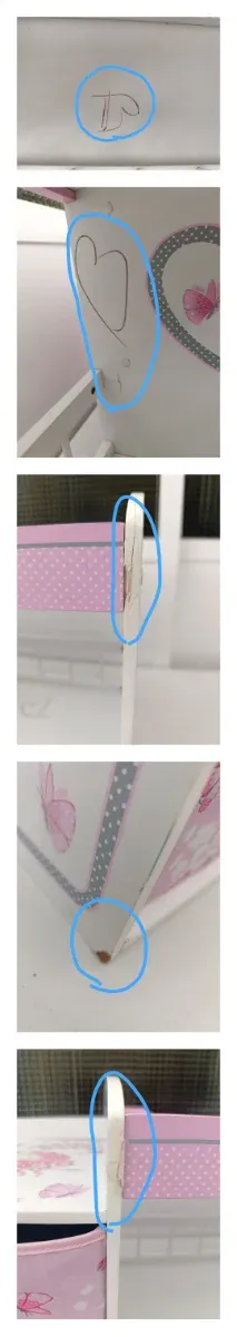 Cuna doble muñecas De Cuevas