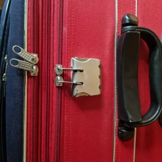 Maleta Grande Sanguine Azul/Rojo