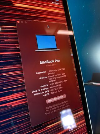 MacBook Pro 15" 32GB RAM