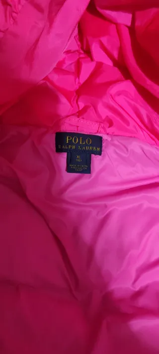 Piumino Ralph Lauren bambina fucsia