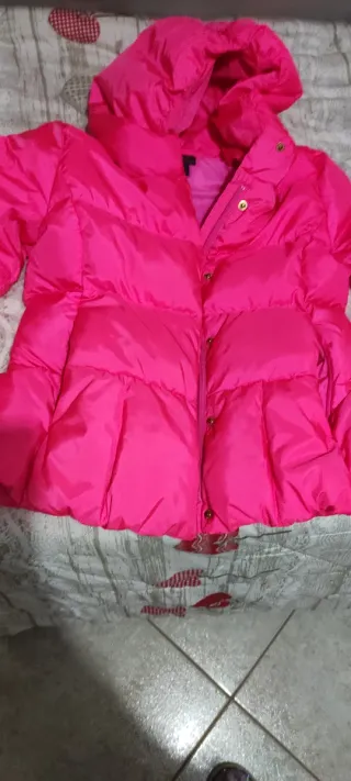 Piumino Ralph Lauren bambina fucsia