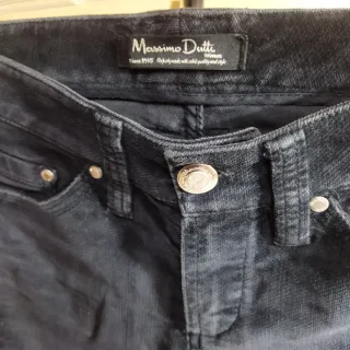Pantalón Massimo Dutti Azul Talla M