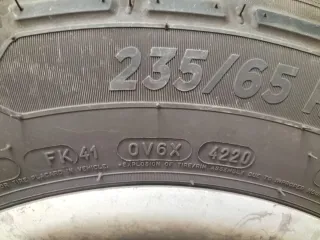 4 Neumáticos Autocaravana Michelin Agilis 235 65