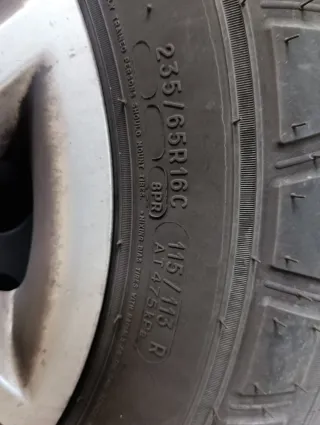 4 Neumáticos Autocaravana Michelin Agilis 235 65