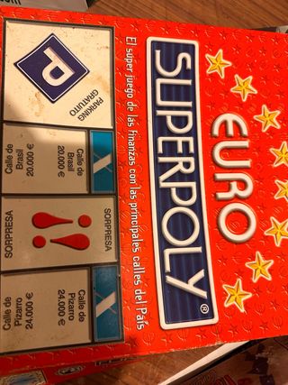 Superpoly Euro Juego de Mesa Finanzas