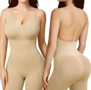 Body Moldeador Sin Espalda Talla L Beige