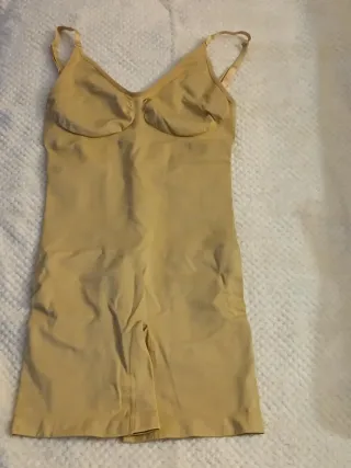 Body Moldeador Sin Espalda Talla L Beige