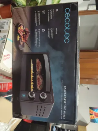 Horno Cecotec Bake&Toast 1090 Negro