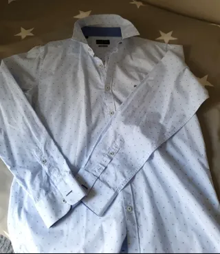 Camisa Roberto Verino azul claro