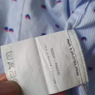 Camisa Roberto Verino azul claro