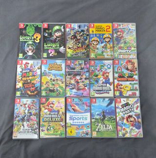 Juegos de Super Mario Bros a 35 euros cada uno