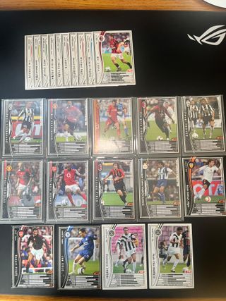 Lotto Carte Panini WCCF 2004-2005