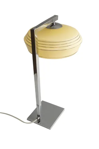 Candeeiro Vintage Opalino Vidro Metal