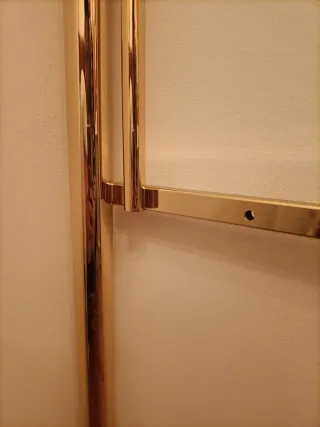 Cabecero de cama dorado 90cm