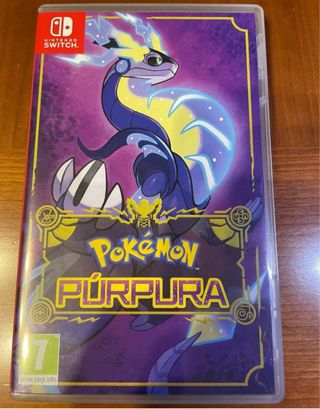 Pokemon Purpura Nintendo Switch RPG
