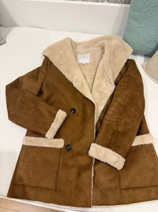 Abrigo doble faz Springfield mujer