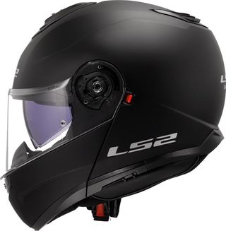 LS2, Casco Moto Modular Strobe II Matt Black, M