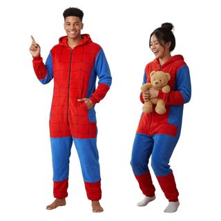 Mono Pijama Hombre Araña Talla S