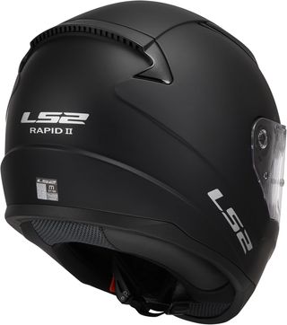 LS2, Casco Moto Integral RAPID II SOLID Matt Black