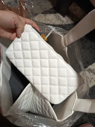 Bolso Grande Mujer Blanco