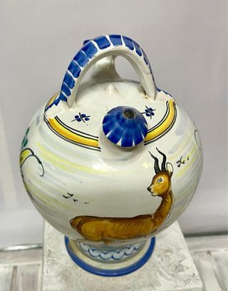 Botijo antiguo cerámica Toledo