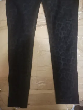 Leggings leopardo oscuro talla M
