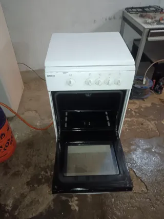 Forno a gas Beko bianco