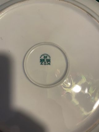 Piatto vintage ceramica fiori