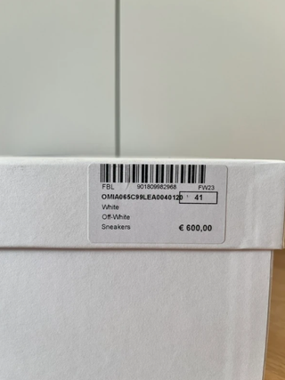 Off-White 3.0 Off Court Scarpe Uomo Tg 41