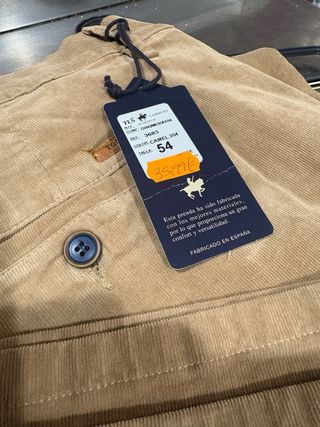 Pantalón hombre micropana TOLEN'S marrón