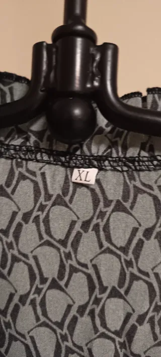 Vestido verde con volantes