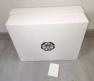 Scatola Alexander McQueen Bianca e Rossa