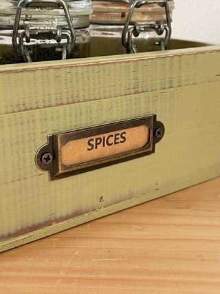 Porta Spezie in Legno